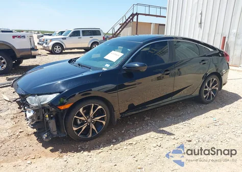 2020 Honda Civic Sport from USA, damaged, VIN 2HGFC2F88LH510852